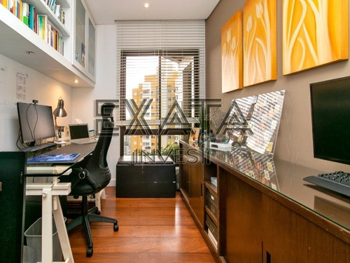Imagem 15 de 28 de Apartamento À Venda No Panamby Com 285m² De Área Privativa, Living Com Varanda, 4 Suítes Com Armários, Living Amplo E Espaçoso, Home Theater, Depósito - Ap01350 - 70820244