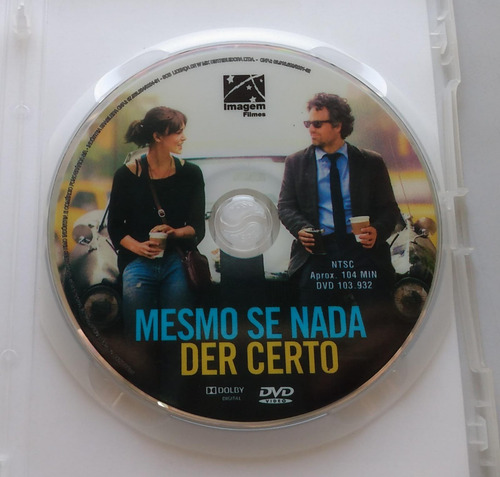 Mesmo Se Nada Der Certo Dvd Adam Levine Mark Ruffalo Keira (Usado)