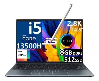 Asus Zenbook 14 Oled 2.8k Tactil Ci5-13500h 8gb 512ssd+lapiz