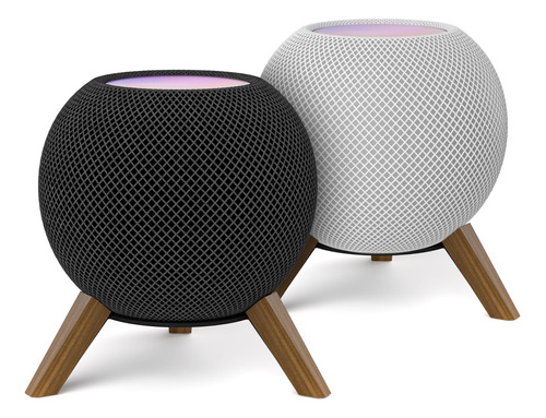 Soporte De Altavoz De Escritorio De Madera Para Homepod Mini