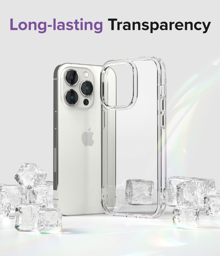 Imagen 6 de 6 de Funda Ringke Fusion Para iPhone 14 Pro De 6.1 Anti Impacto