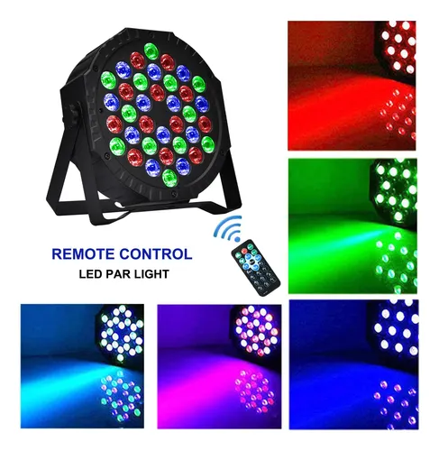 Luces Led Rgb Para Fiestas, Activadas Por Sonido