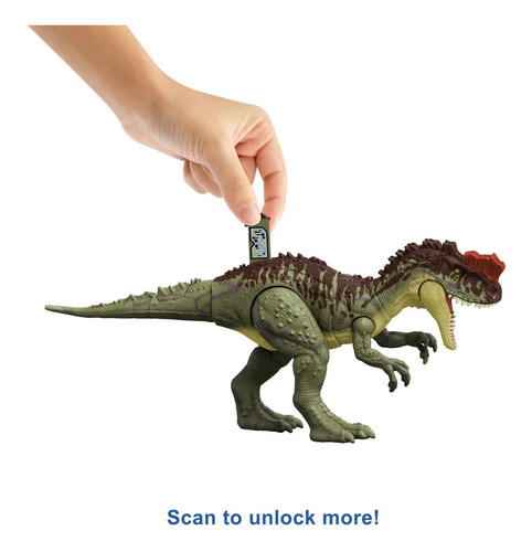 Dinossauro Jurassic World - Ação Massiva - Mattel