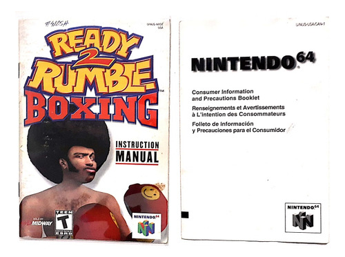 Ready 2 Rumble Boxing Na Caixa Nintendo 64. (Usado)