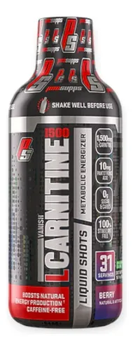 2 Frascos Lcarnitine 1500 31 Servicios - Prosupps