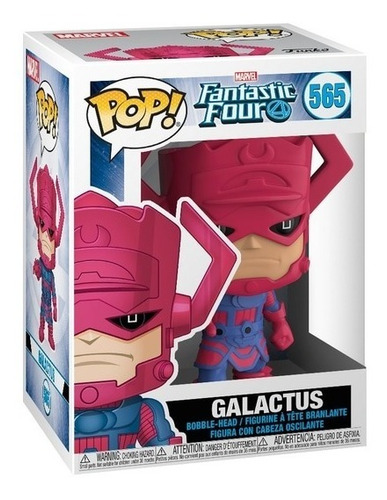 Funko Pop - 4 Fantasticos - Dr Doom - Galactus - Thor - Hulk