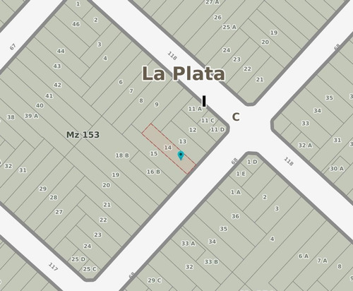 Imagen 1 de 5 de Venta De Lote Con Casa A Reciclar, La Plata