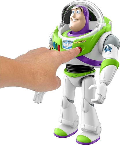 Mattel Disney Toy Story Buzz Lightyear 25cm 30 Frases Ingles