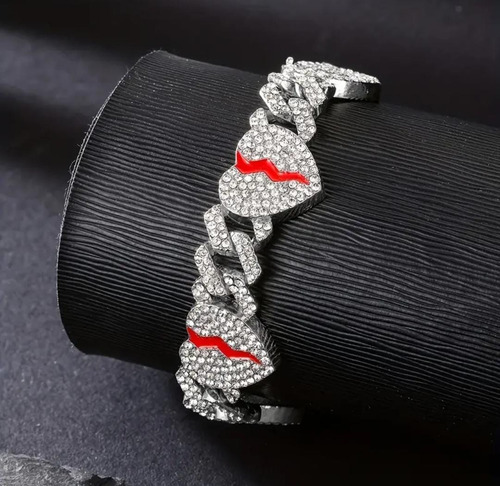 Pulsera Modelo Corazón Full Ice