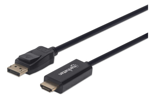 Cable Displayport (dp) A Hdmi Manhattan 1080p - De Macho A M