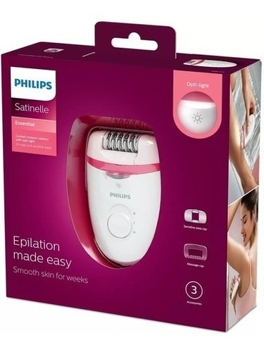 Depiladora Con Cable Compacta Philips Bre255/00