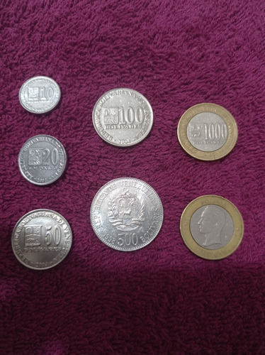 Monedas De Venezuela Años 1998 Al 2005