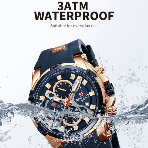 Reloj Deportivo De Lujo Para Hombre Reward