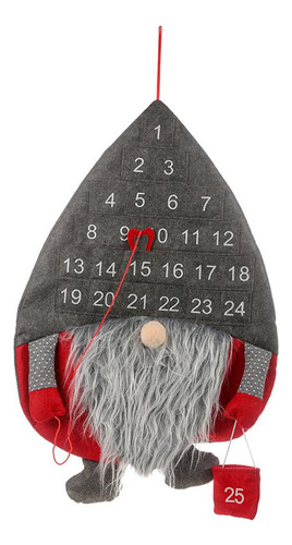 Calendario Navideño De Pared Forester, Muñeco De Hombre Viej