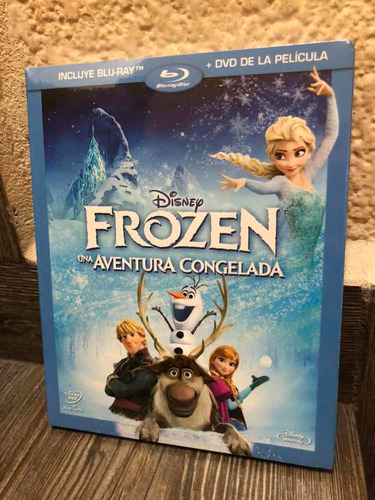 Frozen Una Aventura Congelada Disney Blu-ray + Dvd Nuevo