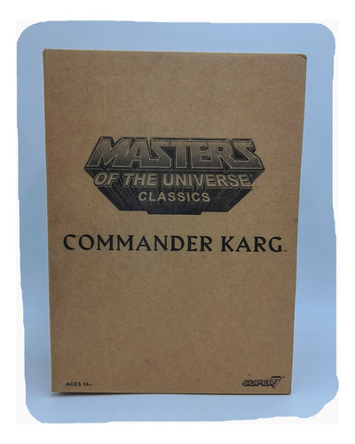 # Super7 Motu Movie Commander Karg Masters Classics Super 7#