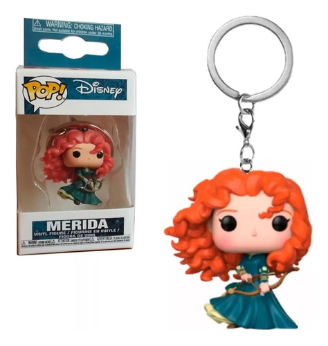 Llavero Funko Pop Keychain Merida Disney Coleccion