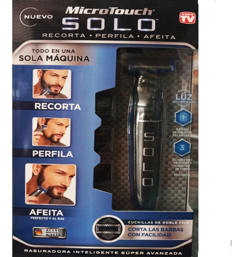 Maquina De Afeitar Micro Touch Recargable Made In Usa Tfk