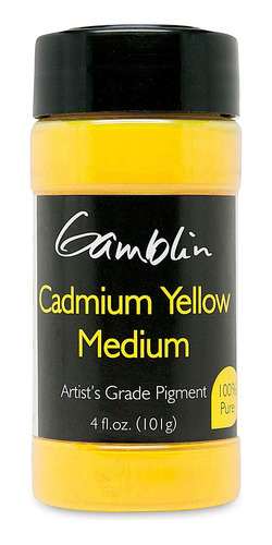 Seco Pigmento Tamao: 3,56oz, Color: Cadmlum Amarillo Medium