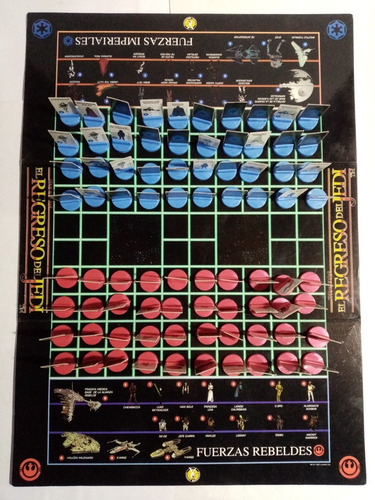 Star Wars Juego De Mesa Regreso Del Jedi 1997 Montecarlo (Usado)
