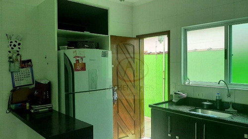 Imagem 6 de 12 de Casa Térrea Com 3 Dormitórios, 1 Suíte E 2 Vagas Fechadas À Venda, 190 M² Por R$ 490.000 - Vila Valença - São Vicente/sp - Ca2010