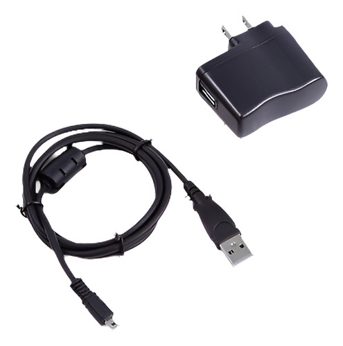 Corriente Alterna Adaptador Dc Cámara Batería Cargador Usb +