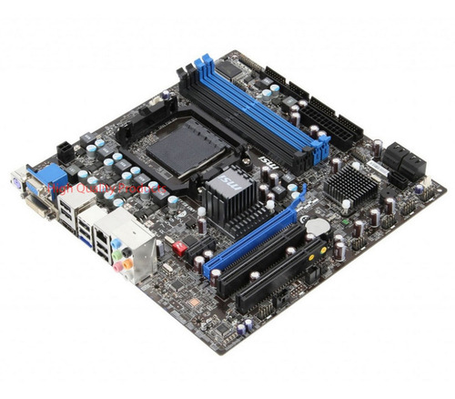 Imagen 1 de 6 de Motherboard Msi 760gm-e51 (fx) Ddr3 Socket Am3+