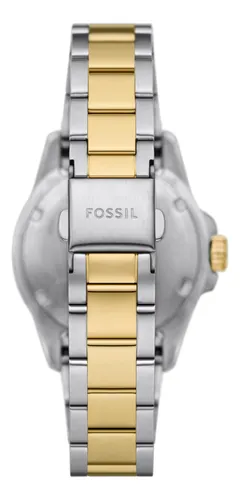 Reloj Fossil Dive Es5349 De Acero Inoxidable Azul Para Mujer