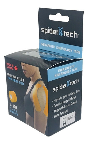 Cinta Kinesiologica Vendaje Neuromuscular / Tape Spider Tech