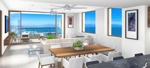 Preventa Departamento 1 Rec Vista A Playa En Punta De Mita/ala