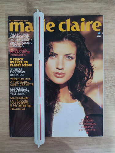 Revista Marie Claire 30 Cindy Crawford Paula Lavigne 