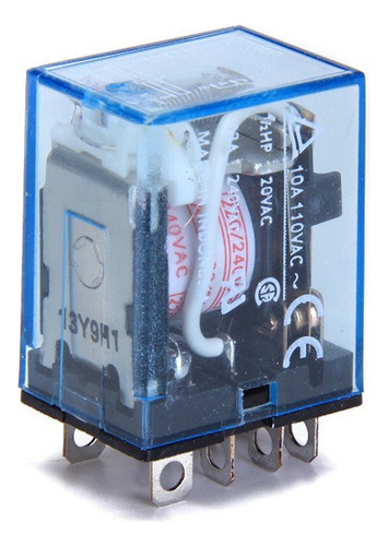 Ly2n J Ly2nj Ac 220v 10a Relé De Relé De Alimentación De 8 P