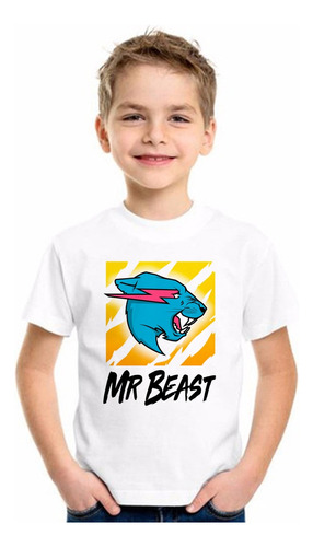 Remera Niña/o Mr Beast 