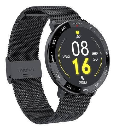 Reloj Inteligente Bluetooth Zl03 Pantalla Full Touch Metal