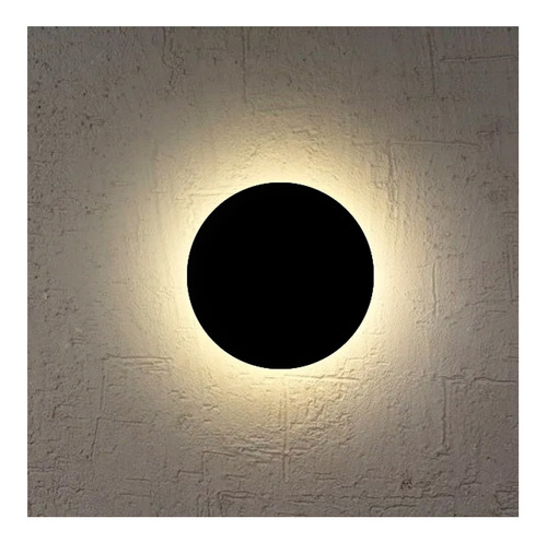 Aplique De Pared Led Circular 8w 20cm Moderno Deco Nubi