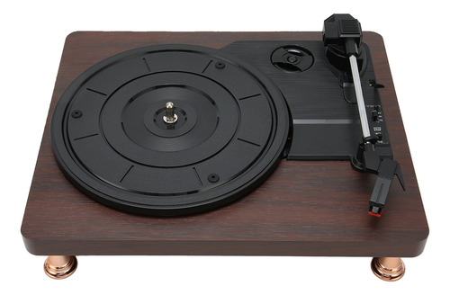 Tocadiscos Con Tocadiscos De Vinilo De 3 Velocidades, Vintag