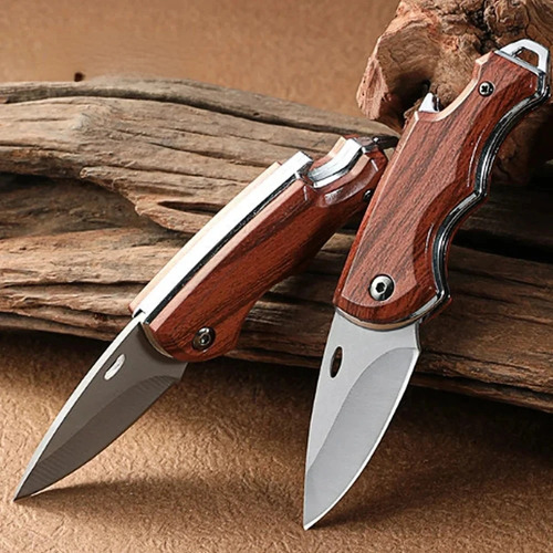 Cuchillo Plegable Edc Portátil Para Acampar Al Aire Libre, T
