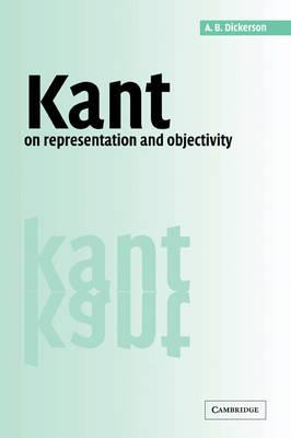 Libro Kant On Representation And Objectivity - A. B. Dick...