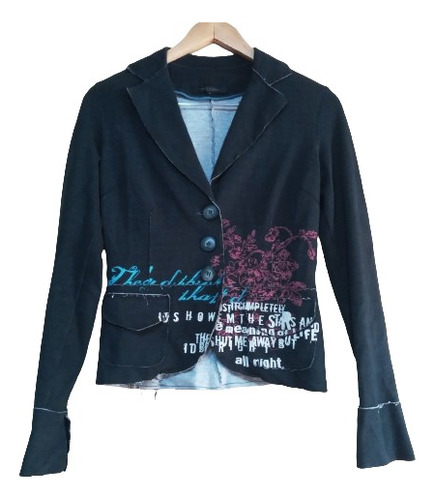 Saco Blazer Chaqueta Maria Vazquez Talle  S