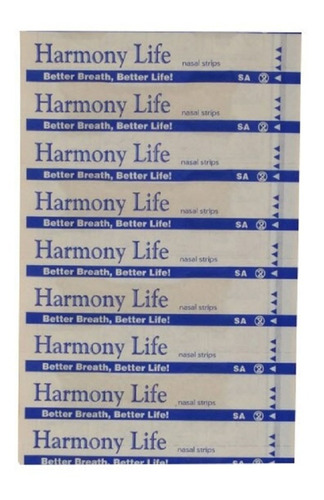 Dilatador Nasal Tiras Adesivas Life Harmony 100 Unidades