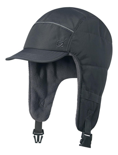 Gadiemkensd Gorro Caza Invierno Con Orejeras Visera Ala Golf