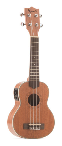 Ukulele Soprano Elétrico Afinador Abaolado Nu21mgqe  Namastê