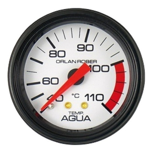 Reloj 52mm Temperatura De Agua Mecanico 2 Metros Orlan Rober