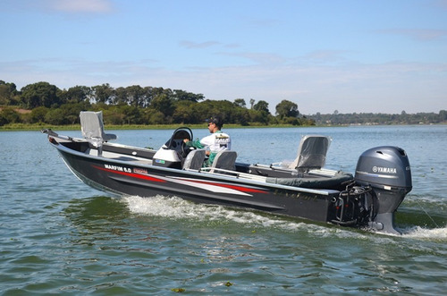 Lancha Pronta Entrega Marfim Freestyle 6.0 + 60hp Mercury 