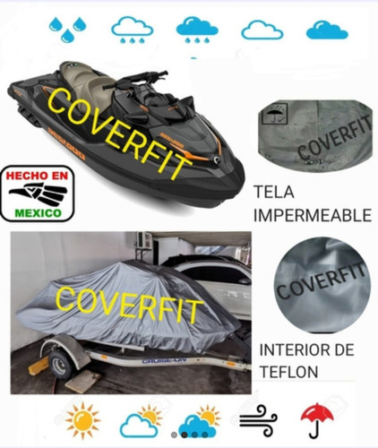 Funda Reforzada Impermeable Para Jetski Moto Acuatica