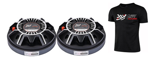 Dos Drivers 360 Three Sixty Sound Ax750hf 80w Rms 1.5 Pul 