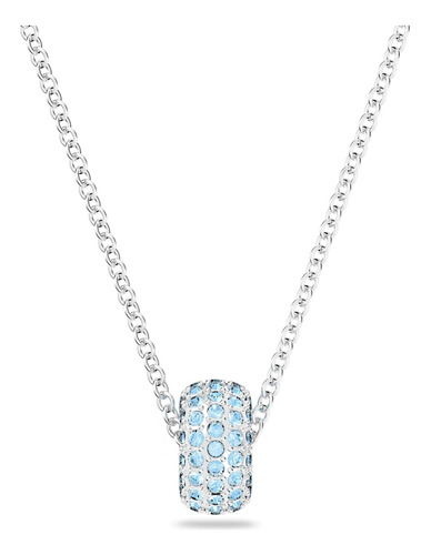 Swaro Collar Collar Stone:pend Rnd Aqua/rhs 5642886 Marca,