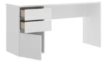 Comprar Mueble Escritorio Con Cajon Puerta Blanco Melamina Oficina
