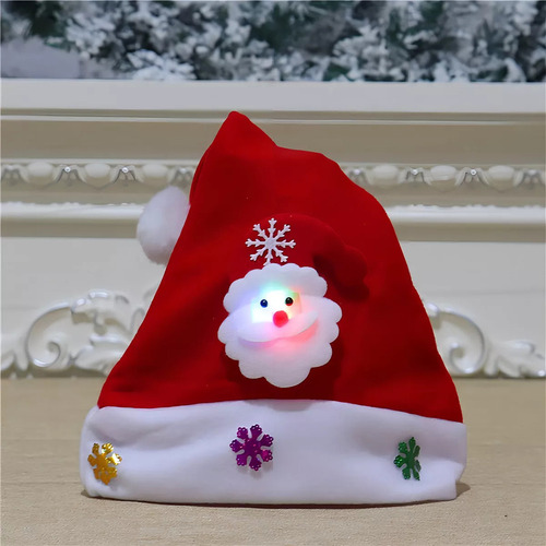 2025 Decoraciones Navideñas Santiles, Sombreros Navideños,