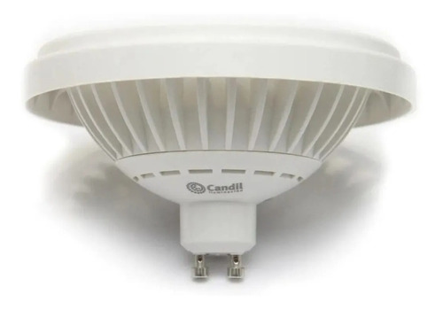 Imagen 4 de 9 de Lampara Led Gu10 12w Tipo Ar111 Candil Luz Fria 6500k